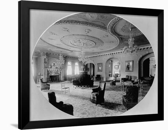 Interior of Ponce De Leon Hotel, (St. Augustine, Florida)-George Barker-Framed Photographic Print