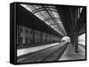 Interior of Portbou Railway Station-null-Framed Stretched Canvas