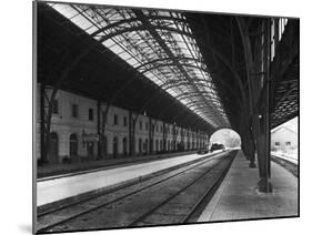 Interior of Portbou Railway Station-null-Mounted Premium Photographic Print