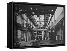 Interior of Power House, Victor Talking Machine Co, Camden, New Jersey, 1923-null-Framed Stretched Canvas