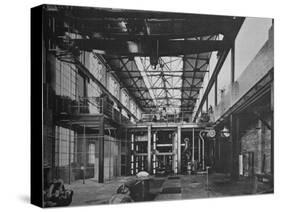 Interior of Power House, Victor Talking Machine Co, Camden, New Jersey, 1923-null-Stretched Canvas