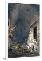 Interior of Principal Building at Kabah, from 'Views of Ancient Monuments in Central America,…-Frederick Catherwood-Framed Giclee Print