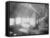 Interior of Pullman Railroad Car-null-Framed Stretched Canvas