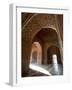 Interior of Red Sandstone Mosque at the Taj Mahal, Agra, Uttar Pradesh-Annie Owen-Framed Photographic Print