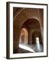 Interior of Red Sandstone Mosque at the Taj Mahal, Agra, Uttar Pradesh-Annie Owen-Framed Photographic Print