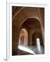 Interior of Red Sandstone Mosque at the Taj Mahal, Agra, Uttar Pradesh-Annie Owen-Framed Photographic Print