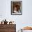 Interior of Red Sandstone Mosque at the Taj Mahal, Agra, Uttar Pradesh-Annie Owen-Framed Photographic Print displayed on a wall