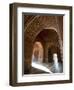 Interior of Red Sandstone Mosque at the Taj Mahal, Agra, Uttar Pradesh-Annie Owen-Framed Photographic Print