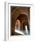 Interior of Red Sandstone Mosque at the Taj Mahal, Agra, Uttar Pradesh-Annie Owen-Framed Photographic Print