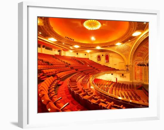 Interior of Regent Theatre, Dunedin, South Island, New Zealand-David Wall-Framed Photographic Print