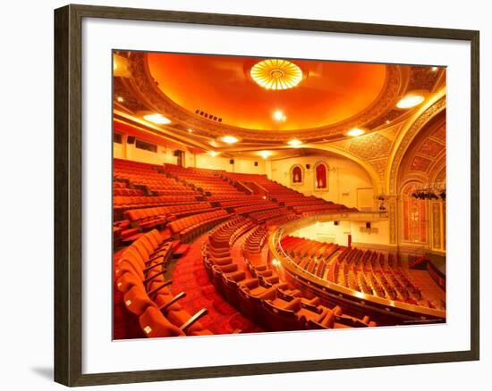 Interior of Regent Theatre, Dunedin, South Island, New Zealand-David Wall-Framed Photographic Print