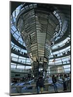 Interior of Reichstag Building, Designed by Norman Foster, Berlin, Germany, Europe-Morandi Bruno-Mounted Photographic Print