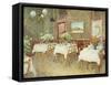 Interior of Restaurant, 1887-Vincent van Gogh-Framed Stretched Canvas