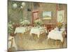 Interior of Restaurant, 1887-Vincent van Gogh-Mounted Giclee Print