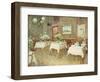 Interior of Restaurant, 1887-Vincent van Gogh-Framed Giclee Print