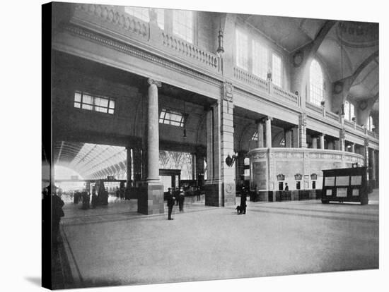 Interior of Retiro Raiway Station, Buenos Aires, Argentina-null-Stretched Canvas