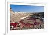 Interior of Roman Arena, Verona, UNESCO World Heritage Site, Veneto, Italy, Europe-Nico-Framed Photographic Print