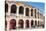 Interior of Roman Arena, Verona, UNESCO World Heritage Site, Veneto, Italy, Europe-Nico-Stretched Canvas