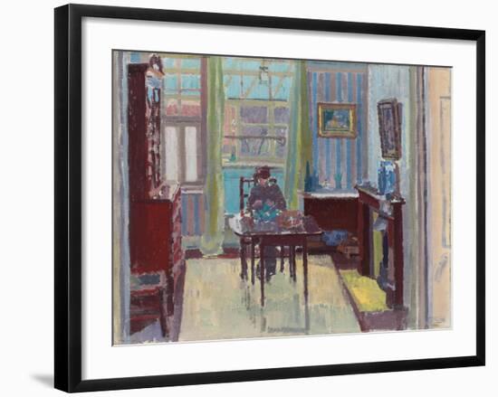 Interior of Room at 6 Cambrian Road, Richmond, 1914-Spencer Frederick Gore-Framed Giclee Print