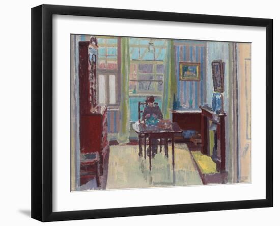 Interior of Room at 6 Cambrian Road, Richmond, 1914-Spencer Frederick Gore-Framed Giclee Print