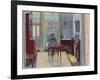 Interior of Room at 6 Cambrian Road, Richmond, 1914-Spencer Frederick Gore-Framed Giclee Print