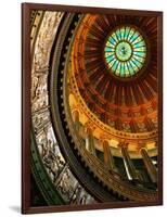 Interior of Rotunda of State Capitol Building, Springfield, United States of America-Richard Cummins-Framed Photographic Print