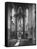 Interior of Rouen Cathedral, France, 1937-Martin Hurlimann-Framed Stretched Canvas