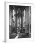 Interior of Rouen Cathedral, France, 1937-Martin Hurlimann-Framed Premium Giclee Print
