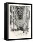 Interior of Rouen Cathedral-null-Framed Stretched Canvas