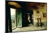 Interior of Rural Dwelling-Pietro Saltini-Mounted Giclee Print