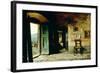 Interior of Rural Dwelling-Pietro Saltini-Framed Giclee Print