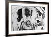 Interior of Russian Spacecraft-null-Framed Photographic Print