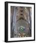 Interior of Sagrada Familia Temple, Barcelona, Catalunya, Spain, Europe-Rolf Richardson-Framed Photographic Print