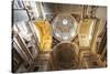 Interior of San Pietro in Banchi Church, Genoa, Liguria, Italy, Europe-Mark Sunderland-Stretched Canvas