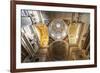 Interior of San Pietro in Banchi Church, Genoa, Liguria, Italy, Europe-Mark Sunderland-Framed Photographic Print