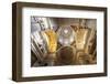 Interior of San Pietro in Banchi Church, Genoa, Liguria, Italy, Europe-Mark Sunderland-Framed Photographic Print