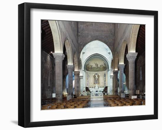 Interior of San Siro Co-Cathedral, Sanremo, Italy-null-Framed Giclee Print