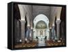 Interior of San Siro Co-Cathedral, Sanremo, Italy-null-Framed Stretched Canvas