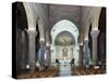 Interior of San Siro Co-Cathedral, Sanremo, Italy-null-Stretched Canvas