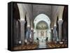 Interior of San Siro Co-Cathedral, Sanremo, Italy-null-Framed Stretched Canvas