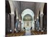 Interior of San Siro Co-Cathedral, Sanremo, Italy-null-Mounted Giclee Print