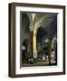 Interior of Sant'Eustorgio before Restoration in 1841-Federico Moja-Framed Giclee Print