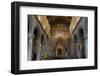 Interior of Santa Maria Maggiore Church, Tuscania, Viterbo Province, Latium, Italy, Europe-Nico Tondini-Framed Photographic Print