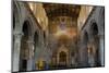 Interior of Santa Maria Maggiore Church, Tuscania, Viterbo Province, Latium, Italy, Europe-Nico Tondini-Mounted Photographic Print