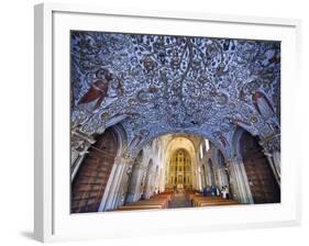 Interior of Santo Domingo Church, Oaxaca, Oaxaca State, Mexico, North America-Christian Kober-Framed Photographic Print