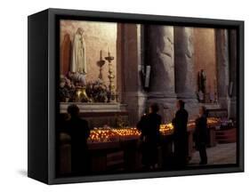 Interior of Sao Domingo Church, Lisbon, Portugal-Michele Molinari-Framed Stretched Canvas