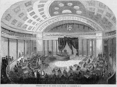 Interior of Senate Chamber Giclee Print | AllPosters.com