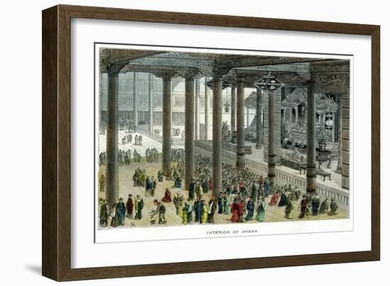 Interior of Sheba, Japan-null-Framed Giclee Print