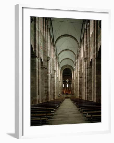 Interior of Speyer Cathedral-null-Framed Giclee Print