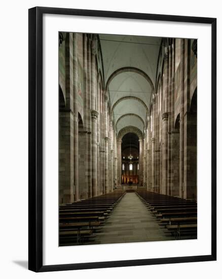 Interior of Speyer Cathedral-null-Framed Giclee Print